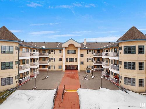 112 17151 94A Avenue, Edmonton, AB - Outdoor With Balcony With Facade