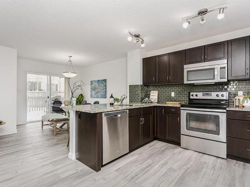 16421 134 Street, Edmonton, AB - Indoor Photo Showing Kitchen With Stainless Steel Kitchen