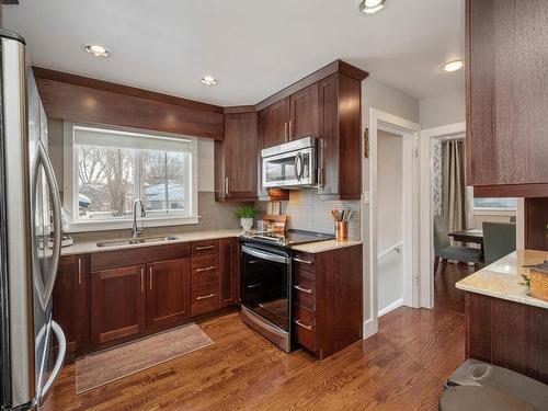 10107 82 Street Nw, Edmonton, AB - Indoor Photo Showing Kitchen With Double Sink