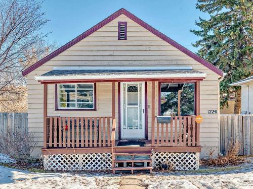 12241 95 Street, Edmonton, AB - Outdoor With Deck Patio Veranda