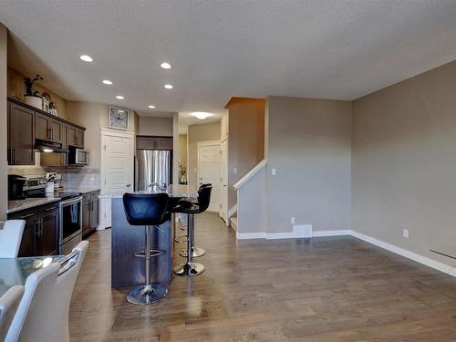 17095 38 Street, Edmonton, AB - Indoor Photo Showing Kitchen With Stainless Steel Kitchen With Upgraded Kitchen