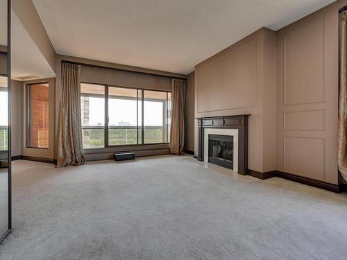 12A 10050 118 Street, Edmonton, AB - Indoor With Fireplace