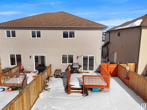 3315 11 Avenue, Edmonton, AB - Outdoor With Deck Patio Veranda With Exterior