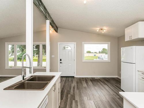 13412 94 Street, Edmonton, AB - Indoor Photo Showing Kitchen With Double Sink