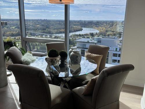 1403 11969 Jasper Avenue, Edmonton, AB - Indoor Photo Showing Dining Room