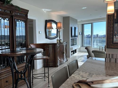 1403 11969 Jasper Avenue, Edmonton, AB - Indoor Photo Showing Dining Room