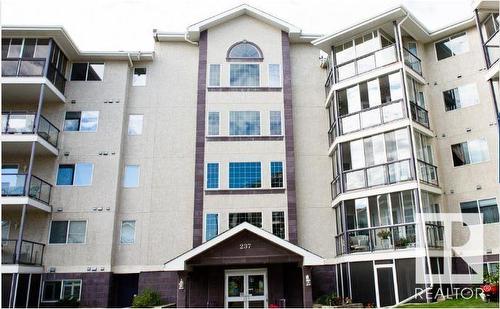 308 237 Youville Drive, Edmonton, AB - Outdoor With Balcony With Facade