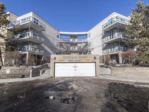 314 9804 101 Street Nw, Edmonton, AB - Outdoor With Balcony