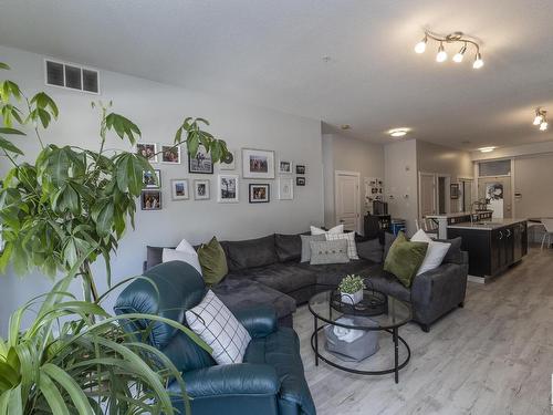 314 9804 101 Street Nw, Edmonton, AB - Indoor Photo Showing Living Room