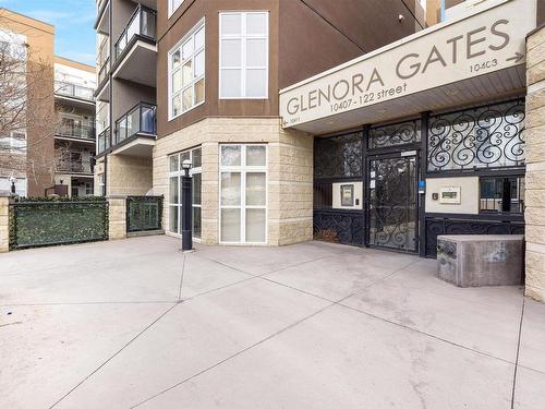 129 10407 122 Street, Edmonton, AB - Outdoor With Balcony With Facade