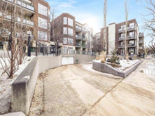 129 10407 122 Street, Edmonton, AB - Outdoor With Balcony With Facade