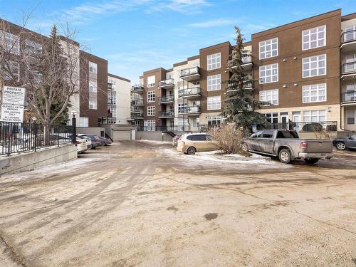 129 10407 122 Street, Edmonton, AB - Outdoor With Balcony With Facade