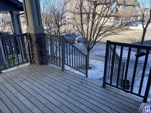 175 Hawks Ridge Boulevard Nw, Edmonton, AB - Outdoor With Deck Patio Veranda