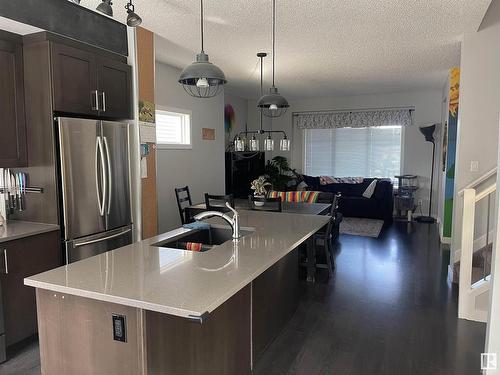 175 Hawks Ridge Boulevard Nw, Edmonton, AB - Indoor Photo Showing Kitchen With Stainless Steel Kitchen