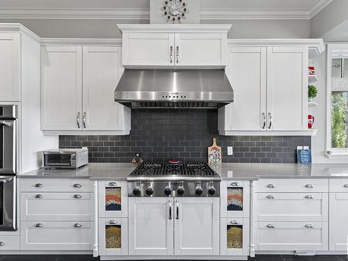 60 Windermere Drive, Edmonton, AB - Indoor Photo Showing Kitchen With Upgraded Kitchen