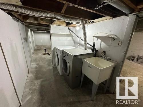 10803 93 Street, Edmonton, AB - Indoor Photo Showing Laundry Room