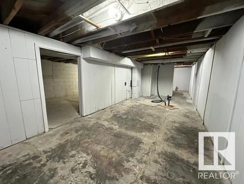 10803 93 Street, Edmonton, AB - Indoor Photo Showing Basement