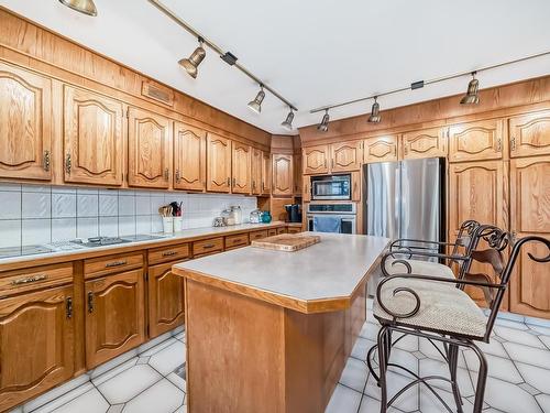 15756 106 Street, Edmonton, AB - Indoor Photo Showing Kitchen With Stainless Steel Kitchen