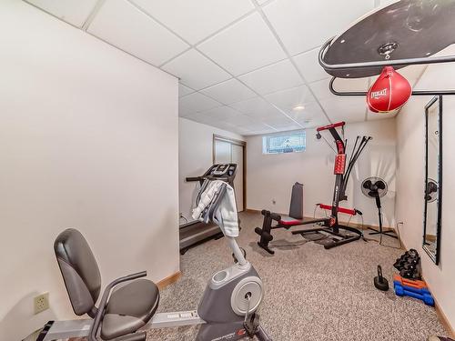 15756 106 Street, Edmonton, AB - Indoor Photo Showing Gym Room