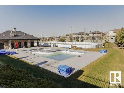 2205 Warry Loop, Edmonton, AB - Outdoor With In Ground Pool With View