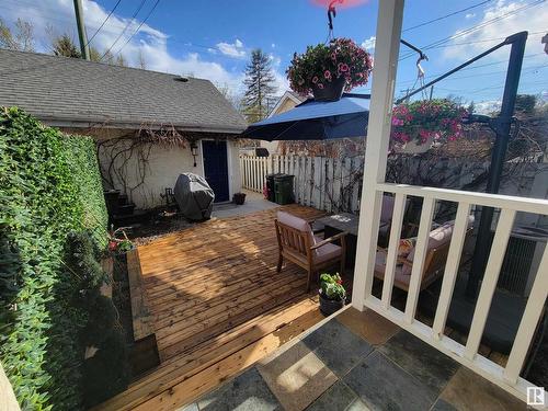 9309 98 Avenue, Edmonton, AB - Outdoor With Deck Patio Veranda