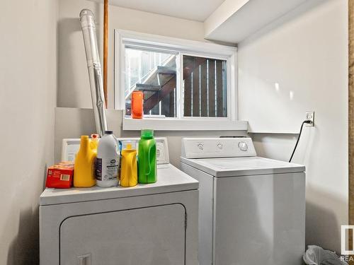 8844 93 Street, Edmonton, AB - Indoor Photo Showing Laundry Room