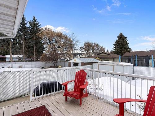 3512 12A Avenue Nw, Edmonton, AB - Outdoor With Deck Patio Veranda With Exterior