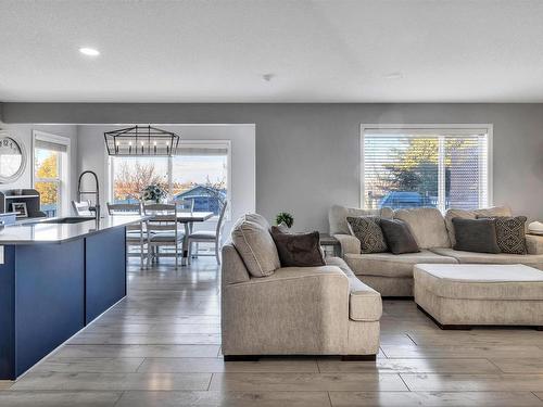 1222 Mcallister Way, Edmonton, AB - Indoor Photo Showing Living Room