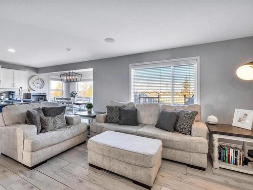 1222 Mcallister Way, Edmonton, AB - Indoor Photo Showing Living Room