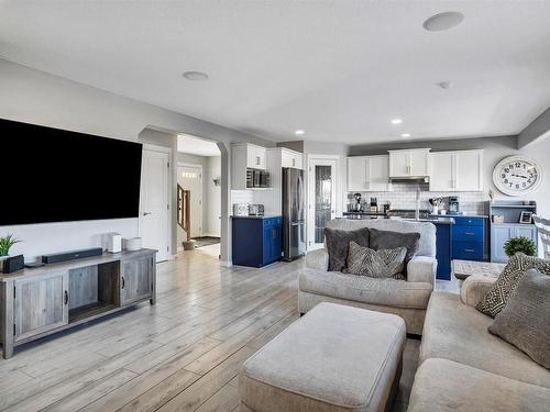 1222 Mcallister Way, Edmonton, AB - Indoor Photo Showing Living Room