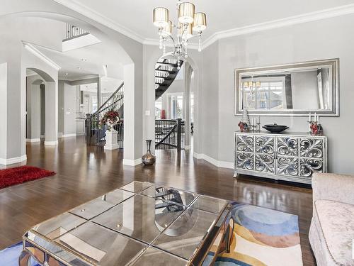 2312 Cameron Ravine Cove Cove, Edmonton, AB - Indoor Photo Showing Living Room