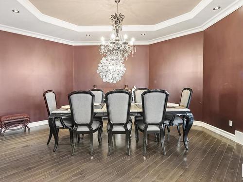 2312 Cameron Ravine Cove Cove, Edmonton, AB - Indoor Photo Showing Dining Room