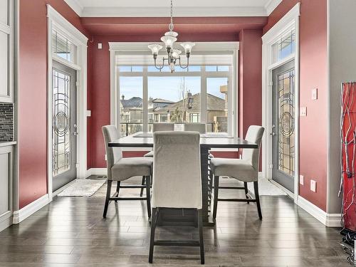 2312 Cameron Ravine Cove Cove, Edmonton, AB - Indoor Photo Showing Dining Room