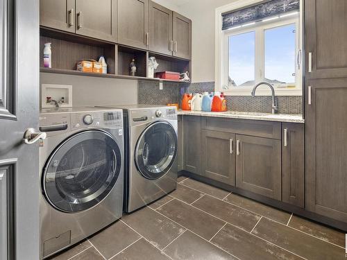 2312 Cameron Ravine Cove Cove, Edmonton, AB - Indoor Photo Showing Laundry Room
