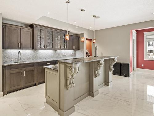 2312 Cameron Ravine Cove Cove, Edmonton, AB - Indoor Photo Showing Kitchen