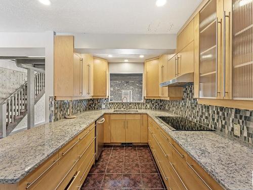 6515 102A Avenue, Edmonton, AB - Indoor Photo Showing Kitchen With Double Sink