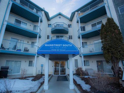 109 2508 50 Street Nw, Edmonton, AB - Outdoor With Balcony With Facade