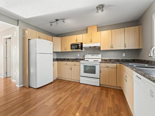 50 2503 24 Street, Edmonton, AB - Indoor Photo Showing Kitchen With Double Sink