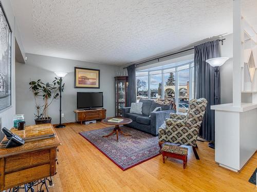 6211 95 Avenue, Edmonton, AB - Indoor Photo Showing Living Room