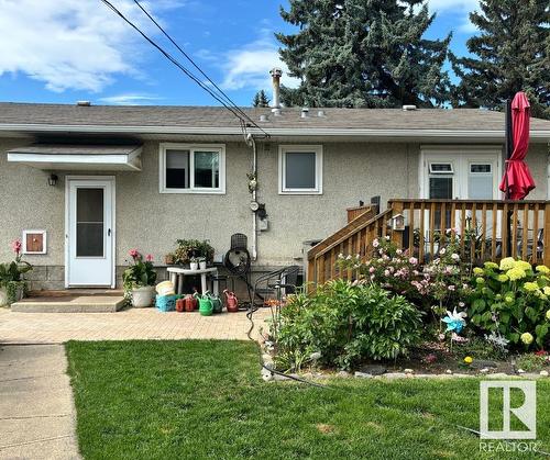 6211 95 Avenue, Edmonton, AB - Outdoor With Deck Patio Veranda