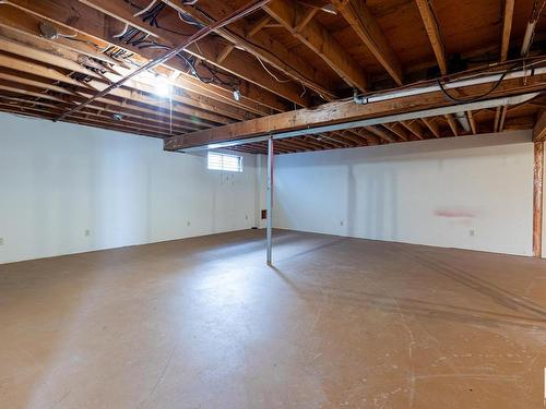 9216 86 Street, Edmonton, AB - Indoor Photo Showing Basement