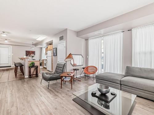 101 8619 111 Street, Edmonton, AB - Indoor Photo Showing Living Room