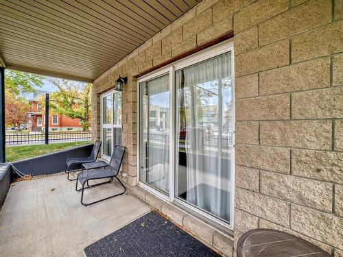 101 8619 111 Street, Edmonton, AB - Outdoor With Deck Patio Veranda With Exterior