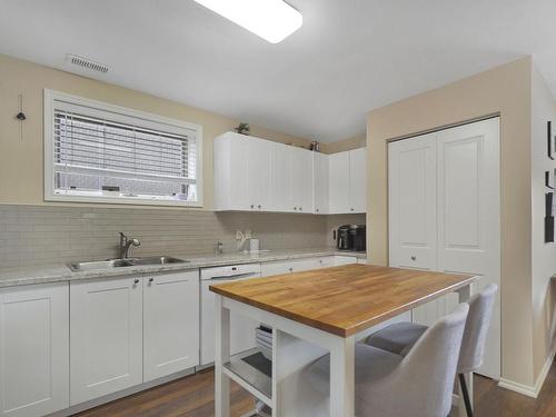 10619 81 Street, Edmonton, AB - Indoor Photo Showing Kitchen With Double Sink