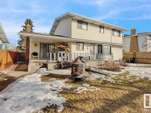 3020 105 Street, Edmonton, AB - Outdoor With Deck Patio Veranda