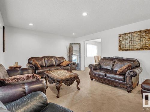 3020 105 Street, Edmonton, AB - Indoor Photo Showing Living Room