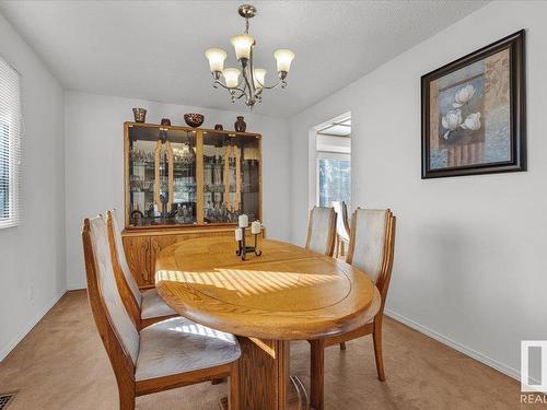 3020 105 Street, Edmonton, AB - Indoor Photo Showing Dining Room