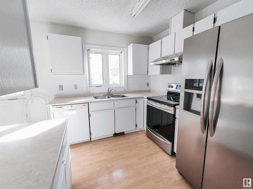 8507 189 Street, Edmonton, AB - Indoor Photo Showing Kitchen With Double Sink