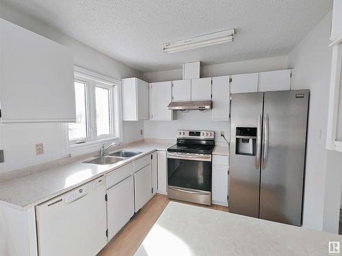 8507 189 Street, Edmonton, AB - Indoor Photo Showing Kitchen With Double Sink