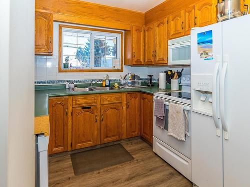 10819 138 Street, Edmonton, AB - Indoor Photo Showing Kitchen With Double Sink